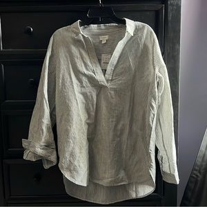 NWT BRAND NEW! J Crew Striped Blouse